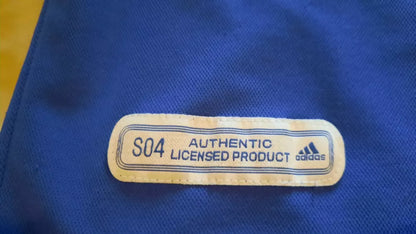 Schalke Heim Trikot XL Saison 2001/2002 Adidas blau Victoria