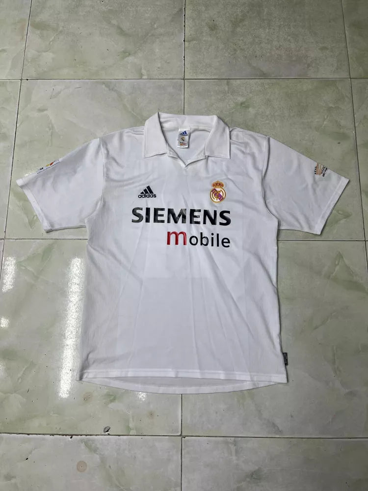 Retro Real Madrid Trikot 2002 – Original – Größe M – Ronaldo Vintage Jersey
