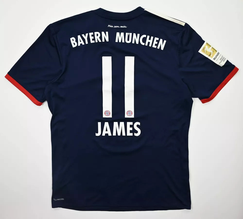 Adidas Bayern München 2017-18 Trikot - James Rodriguez - Größe M