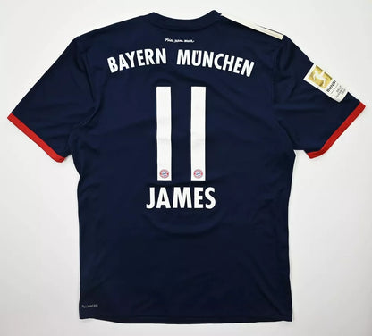 Adidas Bayern München 2017-18 Trikot - James Rodriguez - Größe M